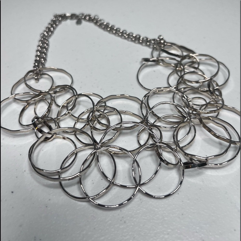 Sliver Ring Necklace